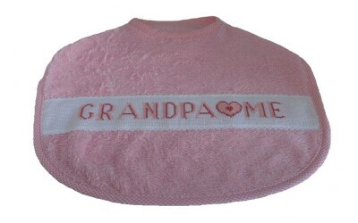 ​Slab; ’grandpa loves me’ roze; 03.1717